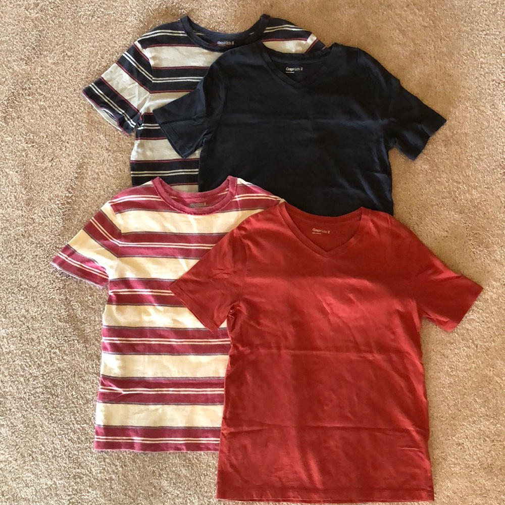 4 Boys GAP T-shirts- Size M (8)